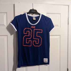 Victoria Secrets Pink New York Giants Shirt medium